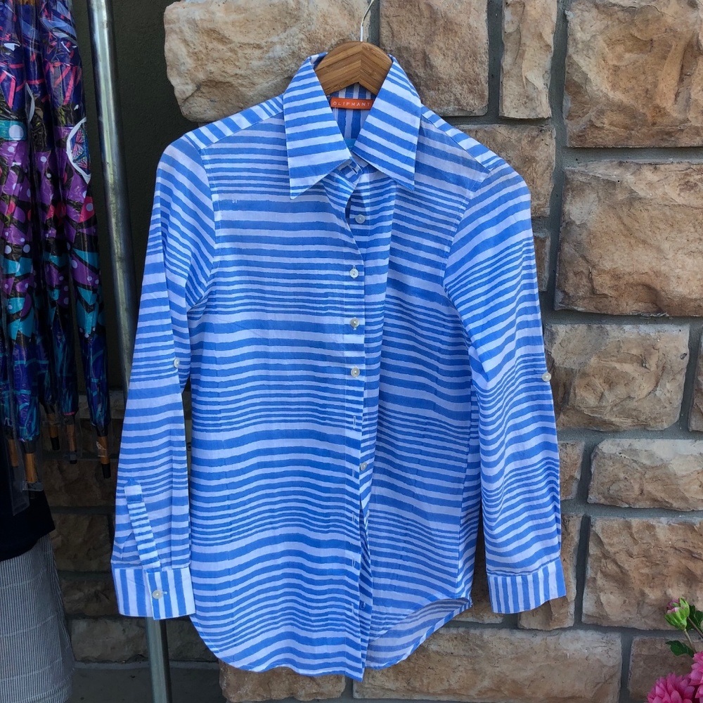 Where's Waldo Blue Stripe Shirt